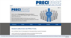 Desktop Screenshot of precitool.de